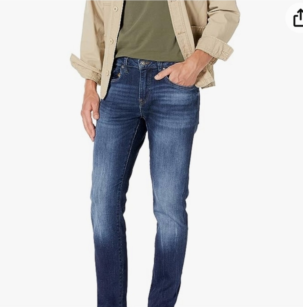 Buffalo David Bitton 32 X 34 Slim Ash Jeans